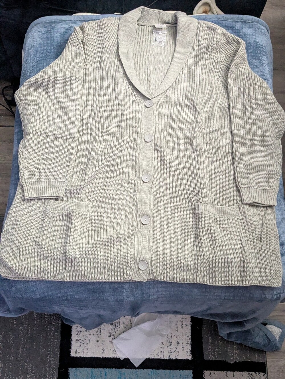 NWT! Blair Knit Grey Cardigan Size 3X